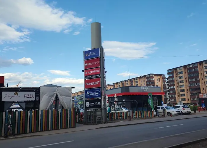 Calm-Luxury Modern Studio Free Parking Air Conditioning Espresso Bright View Complet Utilat Bucureşti